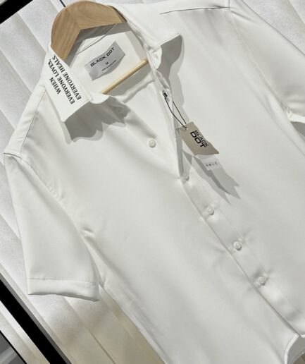 Boxy-Fit Half Sleeve Shirt